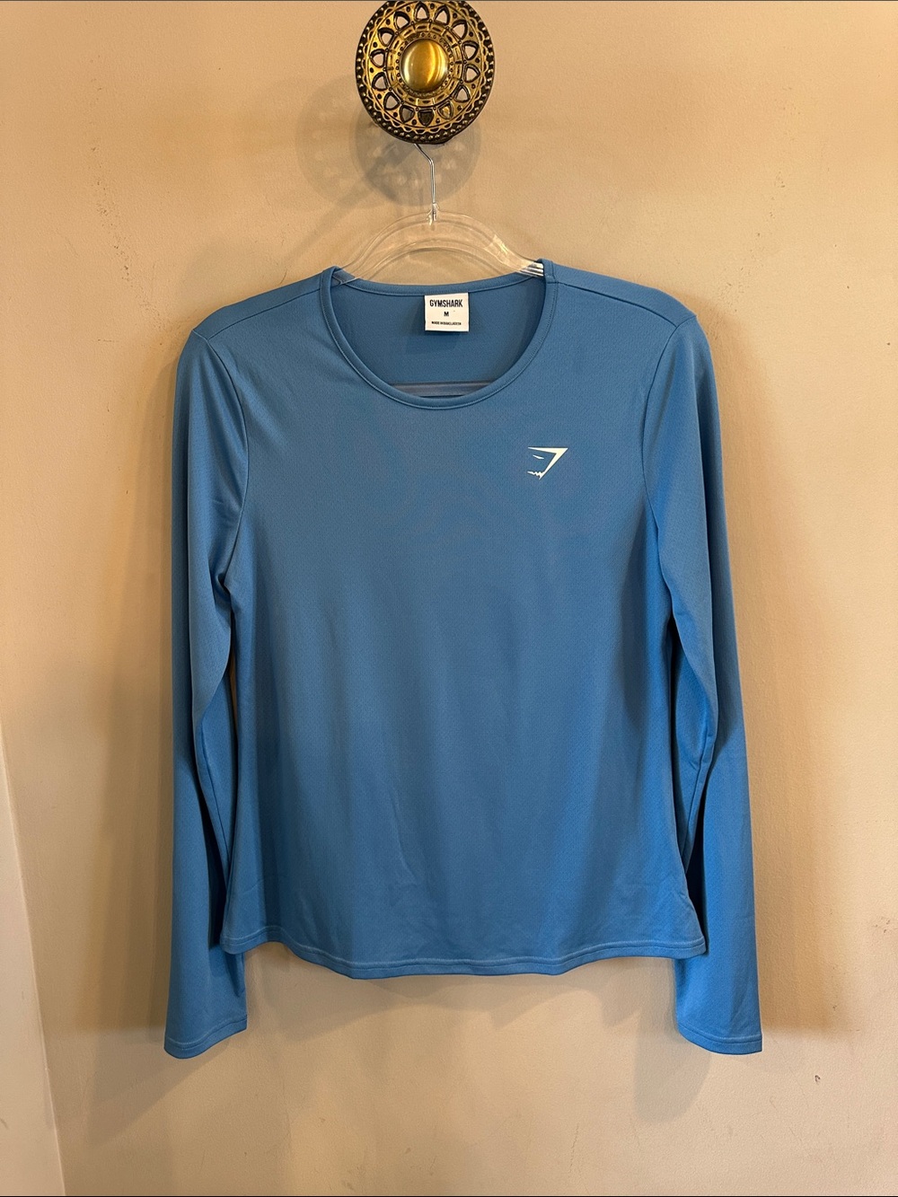 Gymshark Women's Long Sleeve Top - Sky Blue